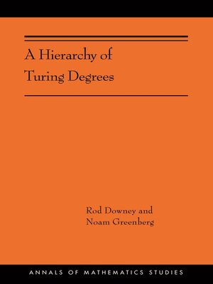 cover image of A Hierarchy of Turing Degrees